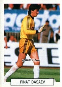 Sticker Rinat Dasaev - Italia 1990. Goal Master n. 94 - Euroflash