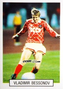 Sticker Vladimir Bessonov - Italia 1990. Goal Master n. 95 - Euroflash