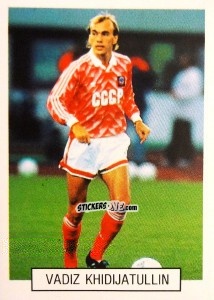 Sticker Vagiz Khidiatullin - Italia 1990. Goal Master n. 98 - Euroflash
