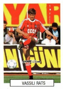 Sticker Vasili Rats - Italia 1990. Goal Master n. 100 - Euroflash