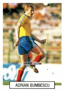 Cromo Adrian Bumbescu - Italia 1990. Goal Master n. 114 - Euroflash