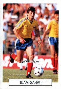 Sticker Ioam Sabau - Italia 1990. Goal Master n. 117 - Euroflash