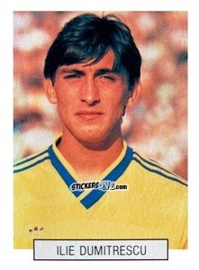 Figurina Ilie Dumitrescu - Italia 1990. Goal Master n. 123 - Euroflash