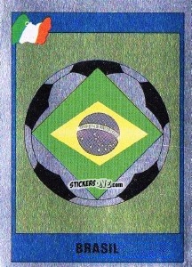 Sticker Brasil - Italia 1990. Goal Master n. 141 - Euroflash