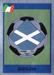 Sticker Scotland - Italia 1990. Goal Master n. 143 - Euroflash
