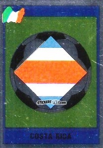 Sticker Costa Rica - Italia 1990. Goal Master n. 144 - Euroflash