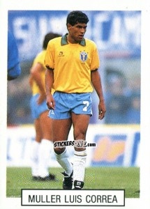 Sticker Muller Luis Correa - Italia 1990. Goal Master n. 160 - Euroflash