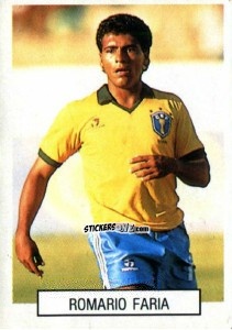Sticker Romario Faria - Italia 1990. Goal Master n. 161 - Euroflash