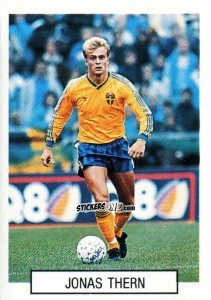 Sticker Jonas Thern - Italia 1990. Goal Master n. 169 - Euroflash