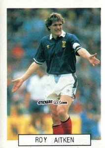 Sticker Roy Aitken - Italia 1990. Goal Master n. 183 - Euroflash