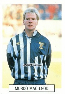 Sticker Murdo MacLeod - Italia 1990. Goal Master n. 184 - Euroflash