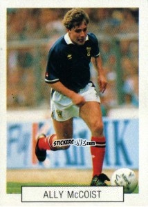 Sticker Ally McCoist - Italia 1990. Goal Master n. 193 - Euroflash