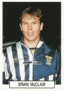 Sticker Brian McClair - Italia 1990. Goal Master n. 194 - Euroflash