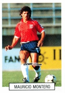 Sticker Mauricio Montero - Italia 1990. Goal Master n. 199 - Euroflash