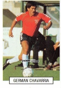 Sticker German Chavarria - Italia 1990. Goal Master n. 201 - Euroflash