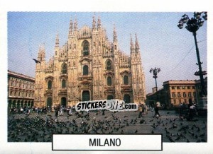 Sticker Milano - Italia 1990. Goal Master n. 208 - Euroflash