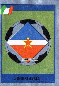 Sticker Jugoslavija - Italia 1990. Goal Master n. 211 - Euroflash
