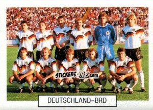 Cromo Team photo - Italia 1990. Goal Master n. 214 - Euroflash