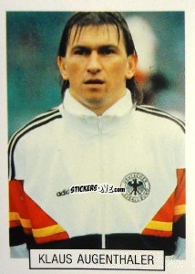 Sticker Klaus Augenthaler - Italia 1990. Goal Master n. 219 - Euroflash