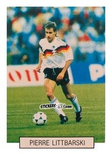 Sticker Pierre Littbarski - Italia 1990. Goal Master n. 227 - Euroflash