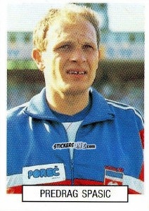 Sticker Predrag Spasic - Italia 1990. Goal Master n. 237 - Euroflash