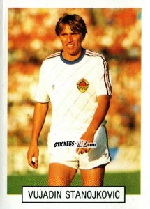 Sticker Vujadin Stanojkovic - Italia 1990. Goal Master n. 238 - Euroflash
