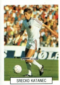 Sticker Srecko Katanec - Italia 1990. Goal Master n. 239 - Euroflash