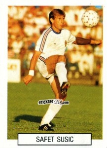 Sticker Safet Susic - Italia 1990. Goal Master n. 241 - Euroflash