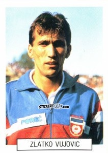 Sticker Zlatko Vujovic - Italia 1990. Goal Master n. 244 - Euroflash