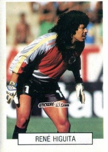 Sticker Rene Higuita - Italia 1990. Goal Master n. 249 - Euroflash