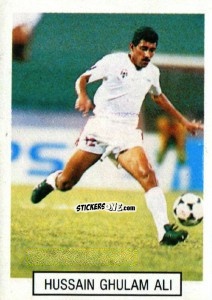 Sticker Hussain Ghulam Ali - Italia 1990. Goal Master n. 273 - Euroflash