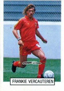 Sticker Frankie Vercauteren - Italia 1990. Goal Master n. 293 - Euroflash