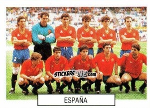 Sticker Team photo - Italia 1990. Goal Master n. 300 - Euroflash