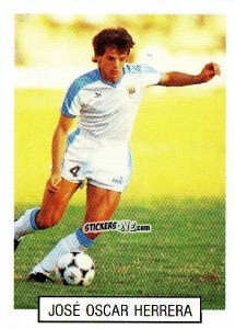 Sticker Jose Oscar Herrera - Italia 1990. Goal Master n. 319 - Euroflash