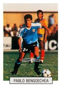 Figurina Pablo Bengoechea - Italia 1990. Goal Master n. 328 - Euroflash