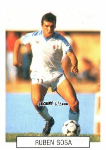 Figurina Ruben Sosa - Italia 1990. Goal Master n. 329 - Euroflash