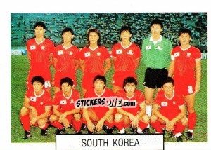Sticker Team photo - Italia 1990. Goal Master n. 334 - Euroflash