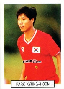 Sticker Park Kyung-Hoon - Italia 1990. Goal Master n. 338 - Euroflash