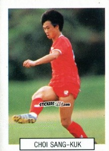 Sticker Choi Sang-Kuk - Italia 1990. Goal Master n. 343 - Euroflash