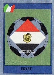 Cromo Egypt - Italia 1990. Goal Master n. 351 - Euroflash