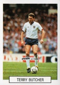 Sticker Terry Butcher - Italia 1990. Goal Master n. 355 - Euroflash