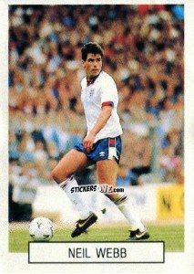 Sticker Neil Webb - Italia 1990. Goal Master n. 362 - Euroflash