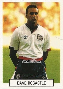 Sticker David Rocastle - Italia 1990. Goal Master n. 363 - Euroflash
