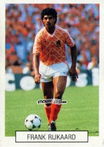 Sticker Frank Rijkaard - Italia 1990. Goal Master n. 373 - Euroflash