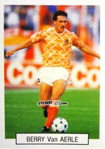 Figurina Berry Van Aerle - Italia 1990. Goal Master n. 374 - Euroflash