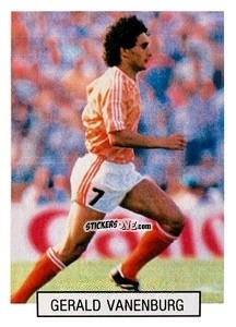 Sticker Gerald Vanenburg - Italia 1990. Goal Master n. 378 - Euroflash