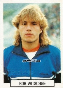 Cromo Rob Witschge - Italia 1990. Goal Master n. 385 - Euroflash