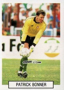 Sticker Patrick Bonner - Italia 1990. Goal Master n. 387 - Euroflash