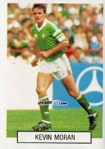 Sticker Kevin Moran - Italia 1990. Goal Master n. 391 - Euroflash