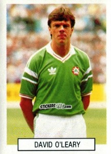 Sticker David O'Leary - Italia 1990. Goal Master n. 392 - Euroflash